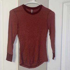 Free People 3/4 Sleeve XS Shirt